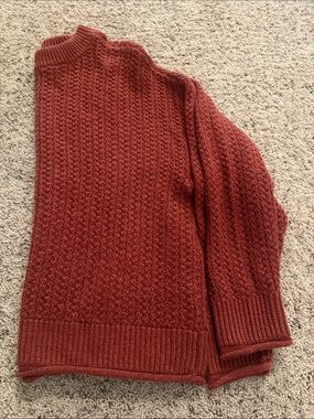 Universal Thread Rust Red Knit Sweater